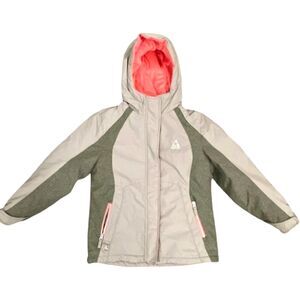 Gerry Girls Gray and Pink All Weather Jacket Size 14/16